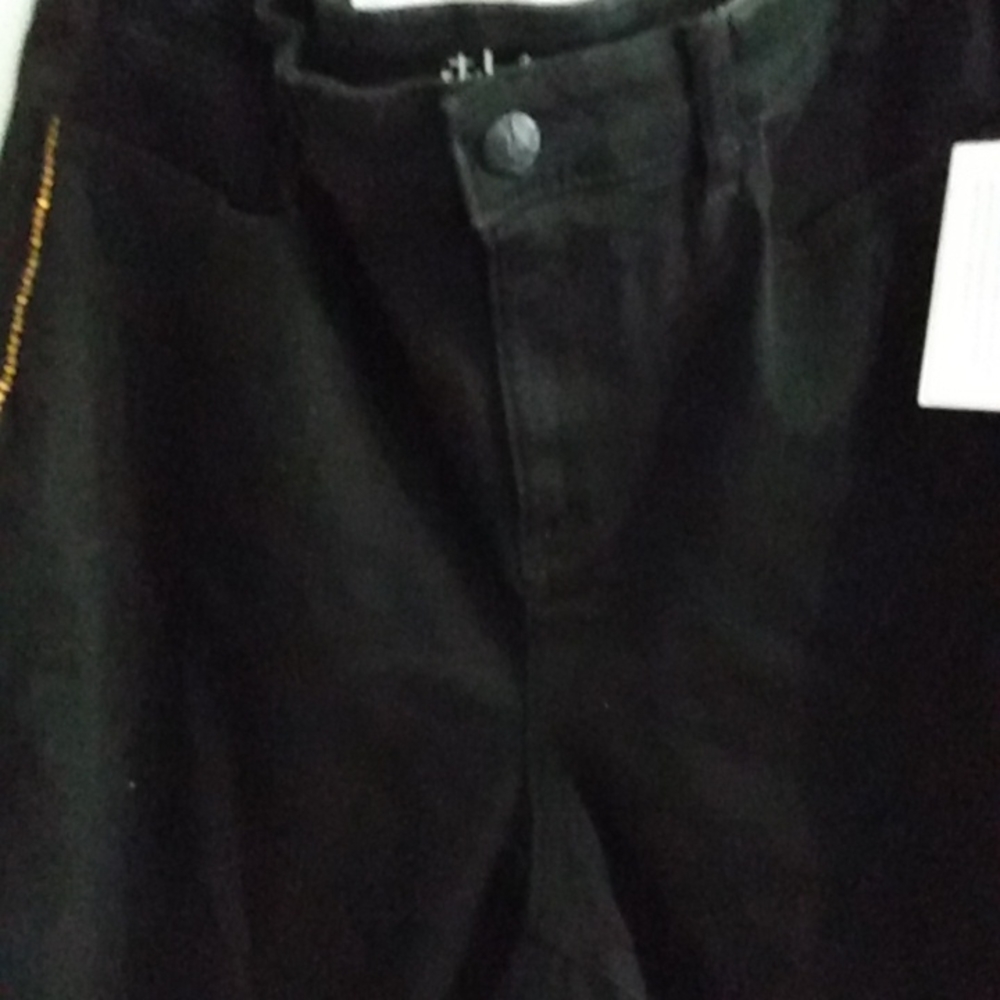 Style &Co skinny leg Black rinse 14 petite